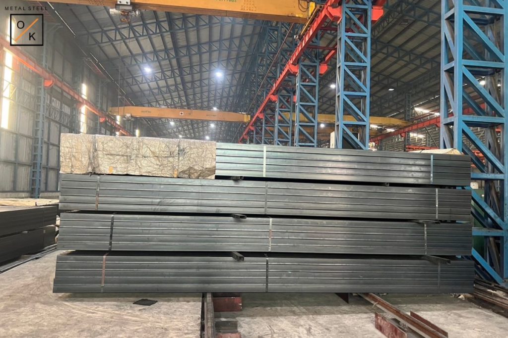 ผลิตเหล็กกลองคุณภาพดี เหล็กกล่องราคาโรงงาน metalsteelok